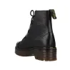 Vesga 1014 Anfibi Alti Doppia Plateau Pelle Nera Lacci e Zip