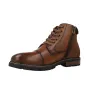 Carmela 164197 Stivaletti Stringati in Pelle Zip Uomo Cammello