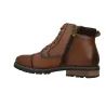 Carmela 164197 Stivaletti Stringati in Pelle Zip Uomo Cammello