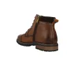Carmela 164197 Stivaletti Stringati in Pelle Zip Uomo Cammello