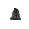 Carmela 164359 Damen Loafer Leder Kroko-Prägung Fransen Braun