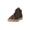 Carmela 164392 Botines Sneaker de Piel con Cremallera Mujer Marrón