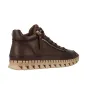 Carmela 164392 Botines Sneaker de Piel con Cremallera Mujer Marrón