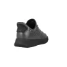 Geox D667SB Sneaker Baja Acolchada con Cordones para Mujer Grafito