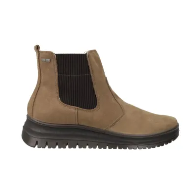 IGI&CO 21571 Botín Chelsea Gore-Tex de Ante para Mujer Color Fango