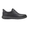 GEOX U664JA Flextride Men's Black Leather Derby Dress Shoes Office