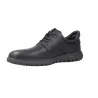 GEOX U664JA Flextride Men's Black Leather Derby Dress Shoes Office