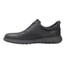 GEOX U664JA Flextride Herren Business-Schnürschuhe Leder Schwarz