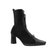Hispanitas HI265085 Bangkok Bottines Talon Zip Cuir Femme Noir