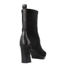 Hispanitas HI265085 Bangkok Tronchetti Tacco Zip Camoscio Donna Nero