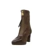 Hispanitas HI265085 Bangkok Tronchetti Tacco Zip Camoscio Donna Nero