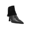 Hispanitas HI265070 Paris Bottine Cuir et Daim pour Femme Noir