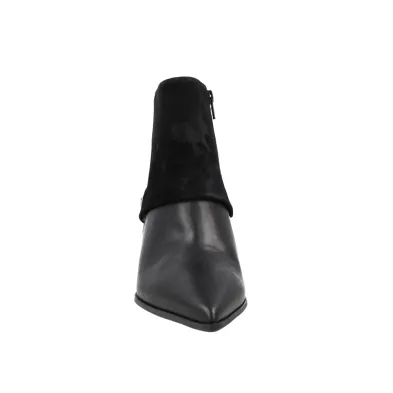 Hispanitas HI265070 Paris Bottine Cuir et Daim pour Femme Noir
