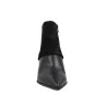 Hispanitas HI265070 Paris Leather Suede Ankle Boot Women Black