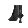 Hispanitas HI265070 Paris Bottine Cuir et Daim pour Femme Noir