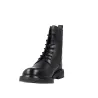 Geox D46WYG Serilda Lace-Up Combat Ankle Boots Women's Black
