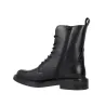 Geox D46WYG Serilda Lace-Up Combat Ankle Boots Women's Black