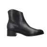 Wonders D-1801 Bonjour Chelsea Boots Damen Schwarz Leder