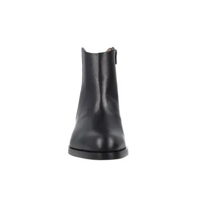 Wonders D-1801 Bonjour Chelsea Boots Damen Schwarz Leder