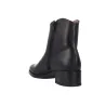 Wonders D-1801 Bonjour Chelsea Boots Damen Schwarz Leder
