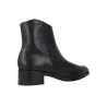 Wonders D-1801 Bonjour Chelsea Boots Damen Schwarz Leder
