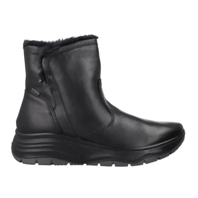 IGI&CO 21552 Stivaletti Gore-Tex Impermeabili Pelle Donna Nero