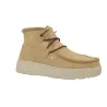 Pitas Sydney Bottines Plateforme en Daim Fausse Fourrure Femme