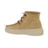 Pitas Sydney Bottines Plateforme en Daim Fausse Fourrure Femme