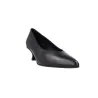 Pedro Miralles Tarin Women's Leather Court Shoes Low Kitten Heel