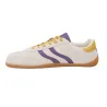 Gioseppo 80677 Men's Retro Suede Trainers, Off White Colour, Laces