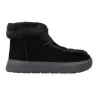 Gioseppo 80467 Women's Shearling-Lined Suede Ankle Boots, Black