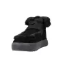 Gioseppo 80467 Women's Shearling-Lined Suede Ankle Boots, Black