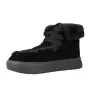 Gioseppo 80467 Women's Shearling-Lined Suede Ankle Boots, Black