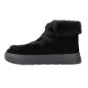 Gioseppo 80467 Damen Boots Wildleder Kunstfell Plateausohle Schwarz