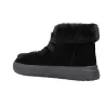 Gioseppo 80467 Women's Shearling-Lined Suede Ankle Boots, Black