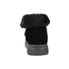 Gioseppo 80467 Women's Shearling-Lined Suede Ankle Boots, Black