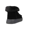 Gioseppo 80467 Women's Shearling-Lined Suede Ankle Boots, Black