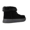 Gioseppo 80467 Women's Shearling-Lined Suede Ankle Boots, Black
