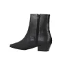 Dansi 8742A Stivaletti Texani Pelle Punta Donna Nero