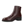 Patricia Miller 6986 Damen Lederstiefeletten Rund Absatz Bordeaux