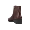 Patricia Miller 6986 Damen Lederstiefeletten Rund Absatz Bordeaux