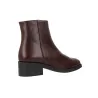Patricia Miller 6986 Damen Lederstiefeletten Rund Absatz Bordeaux