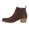 Patricia Miller 7303 Damen Chelsea Boots Wildleder Schokobraun