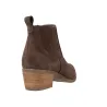 Patricia Miller 7303 Damen Chelsea Boots Wildleder Schokobraun