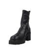 Pedro Miralles 24300 Boots Cuir Grainé Plateforme Femme Noir