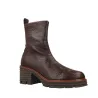 Pedro Miralles 24300 Boots Cuir Grainé Plateforme Femme Noir