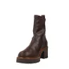 Pedro Miralles 24300 Women's Grained Leather Platform Boots, Black