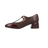 Hispanitas BHI265094 Leather Mary Jane Shoes Women Burgundy