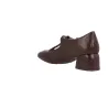 Hispanitas BHI265094 Zapatos Merceditas Piel Mujer Burdeos