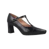 Hispanitas HI265009 Zapatos Salon Piel Mujer Negro Tacon